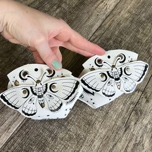 Glitzed Gear Goth Roller Skate Toe Guard Protectors